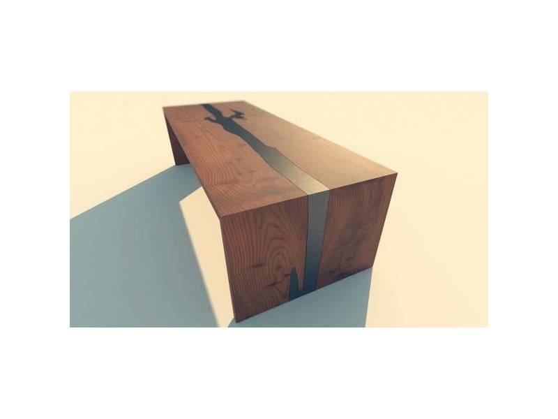 деревянный стол река сена в Нижневартовске