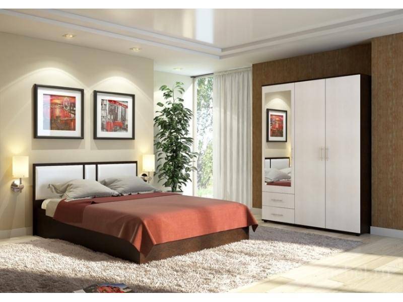 современный набор мебели для спальни милена в Нижневартовске