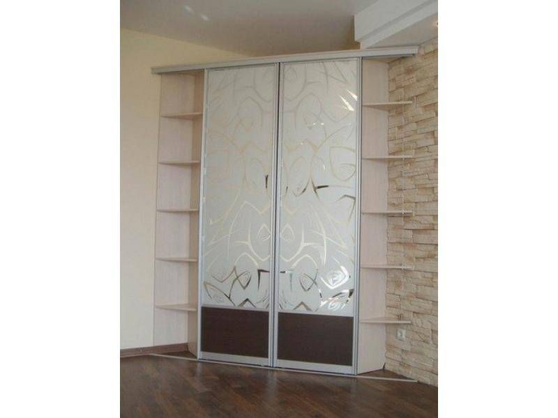 шкаф - купе угловые полки в Нижневартовске