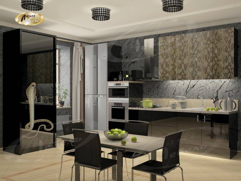 кухня прямая «пещера змеи» в Нижневартовске