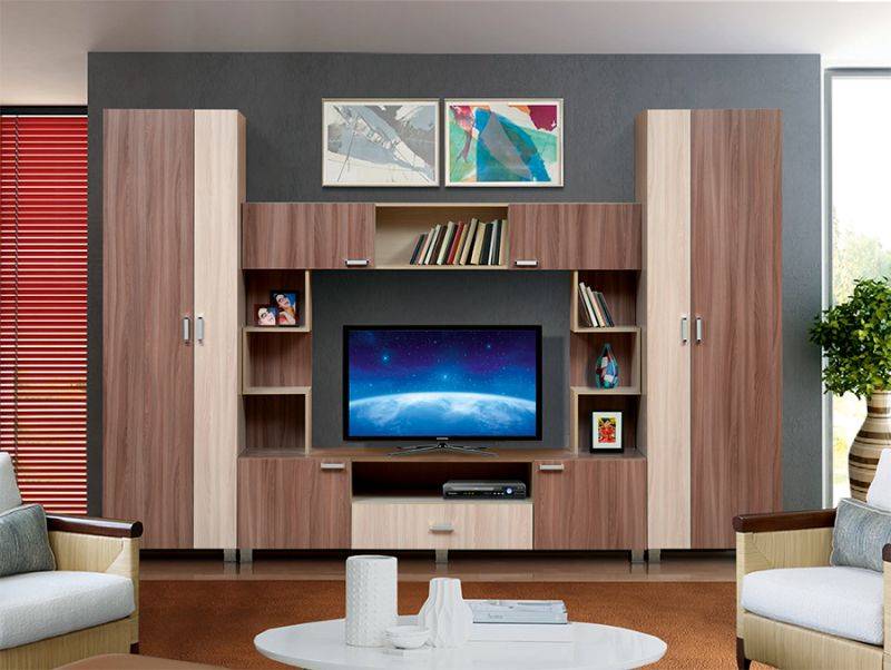 гостиная стенка аврора 19 в Нижневартовске