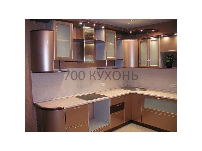 кухня угловая с подсветкой в Нижневартовске