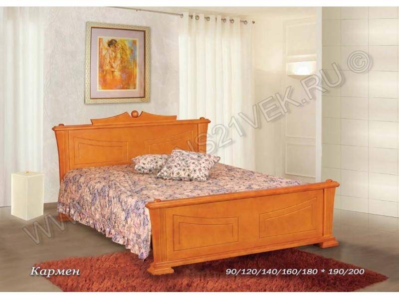 кровать из дерева кармен 1 в Нижневартовске