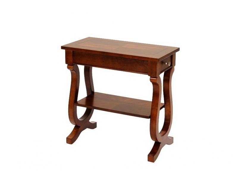 стол журнальный деревянный с ящиком-1625 в Нижневартовске