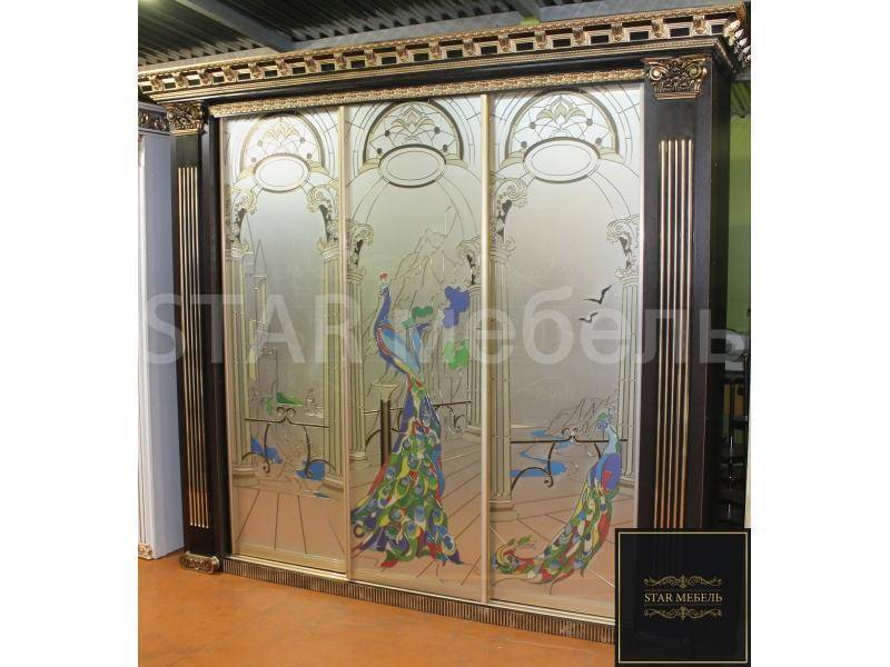 шкаф-купе павлины в Нижневартовске