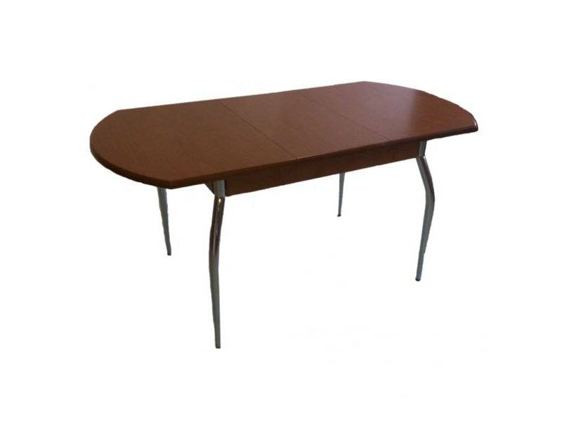 стол трапеза массив на метал. ножках в Нижневартовске