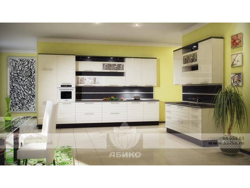 кухня драйв белый глянец в Нижневартовске