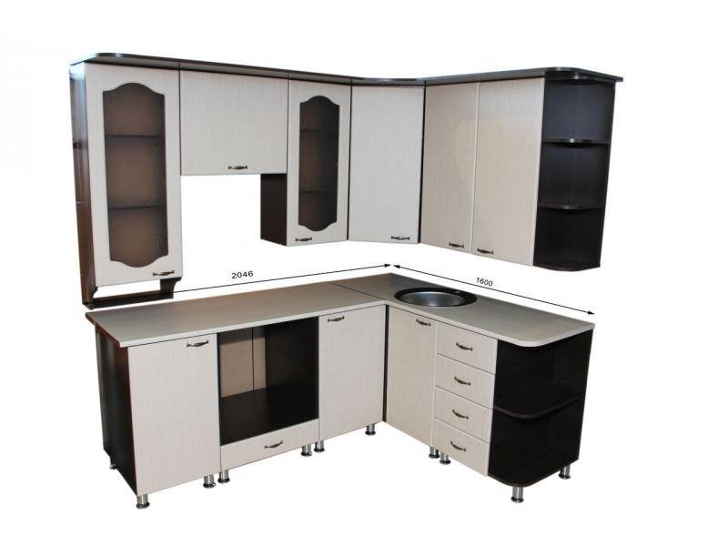 кухонный гарнитур угловой карина-2 в Нижневартовске