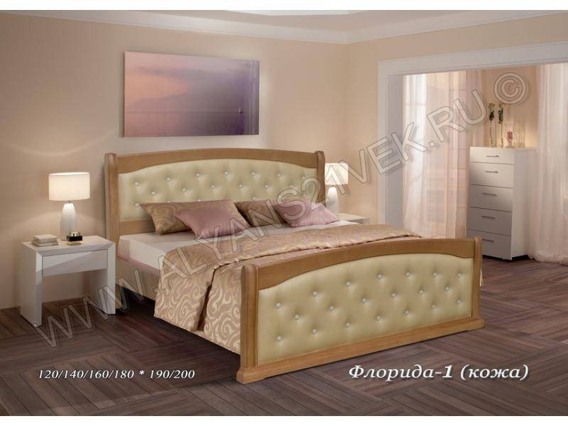 кровать из дерева флорида 1 в Нижневартовске