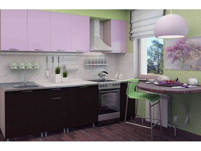 кухня прямая бельканто фасады лдсп в Нижневартовске