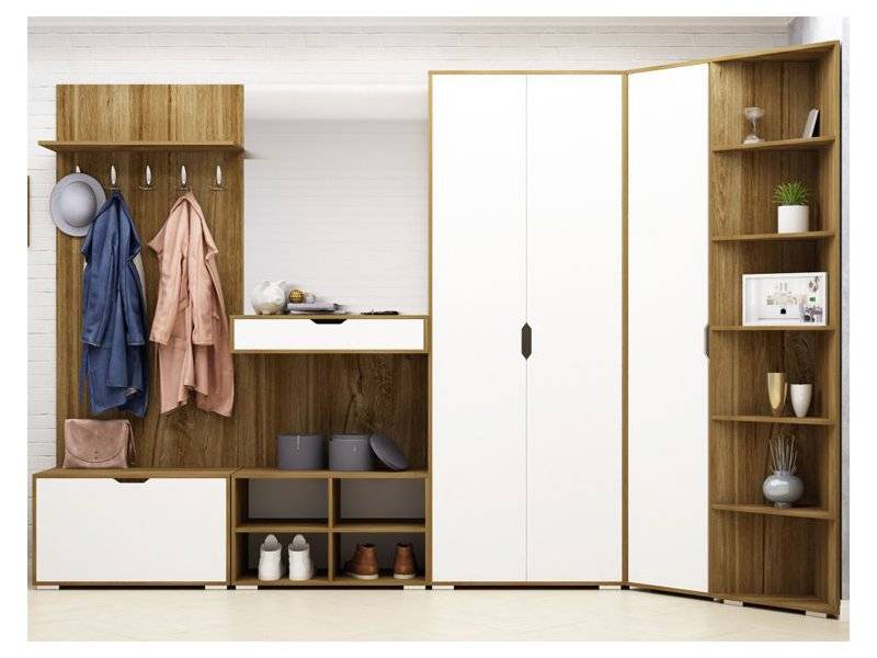 современная прихожая холл пломбир в Нижневартовске