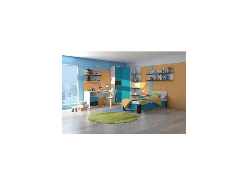 комплект модульной мебели для детской бриз 4 в Нижневартовске