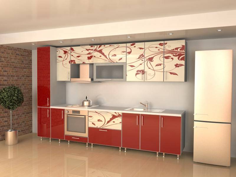 кухня альбина с рисунком в Нижневартовске