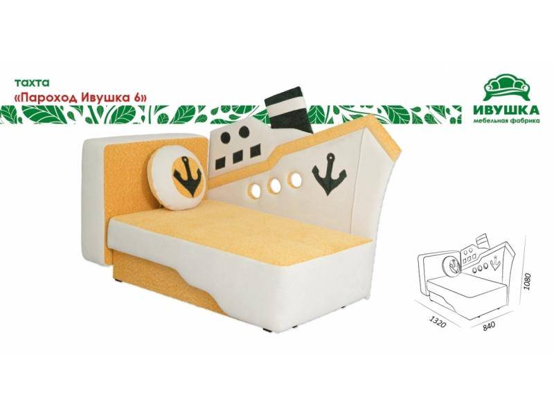 тахта пароход ивушка 6 в Нижневартовске