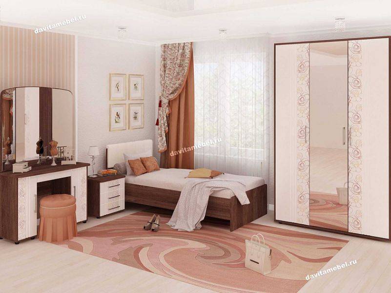 спальный гарнитур джулия 2 в Нижневартовске