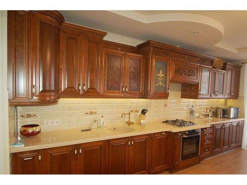 кухня арт из массива 014 в Нижневартовске