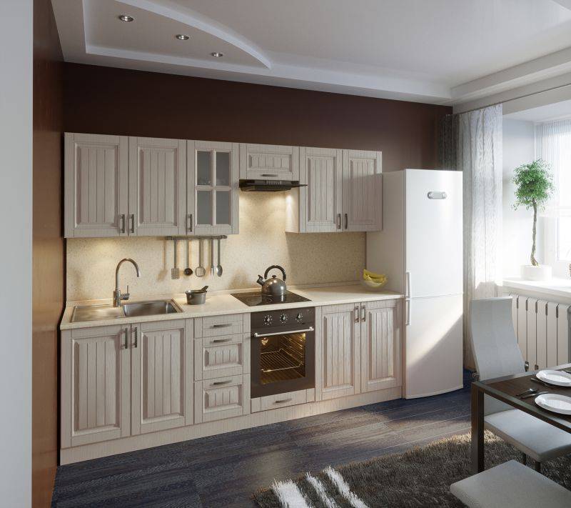 прямая кухня вариант 2 в Нижневартовске