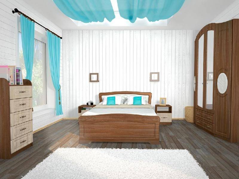 спальный гарнитур «флоренция» ясень шимо в Нижневартовске