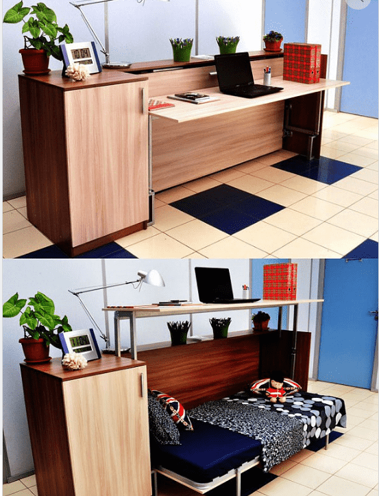 кровать-стол аделия с тумбой в Нижневартовске