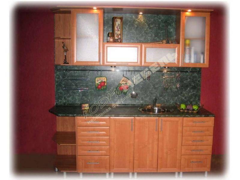 кухонный гарнитур прямой ольха в Нижневартовске