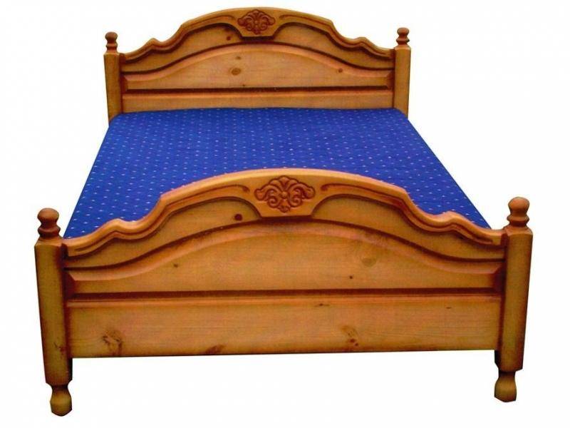 кровать монарх из натурального дерева в Нижневартовске