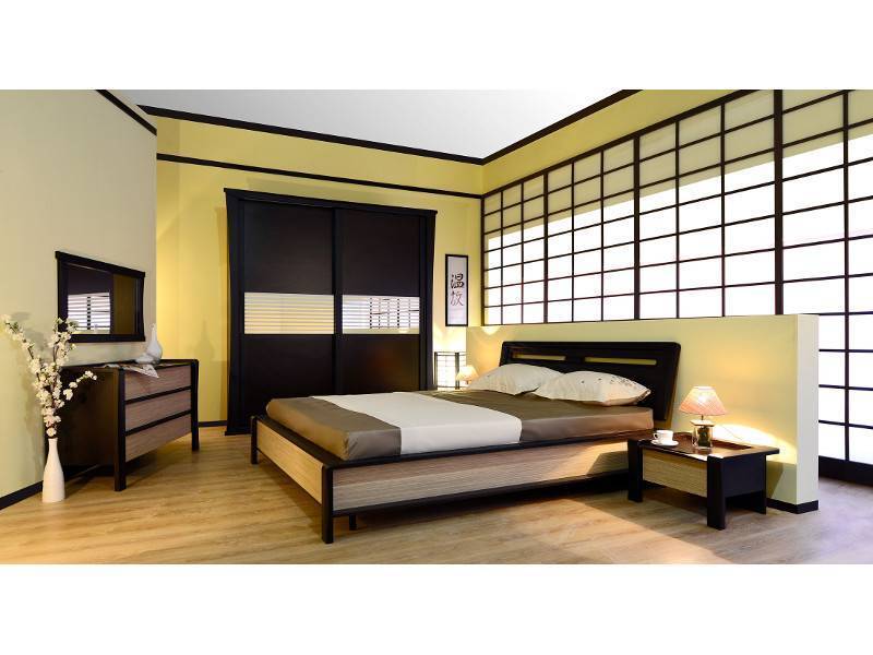 спальня сакура дуб венге-хайлайн в Нижневартовске