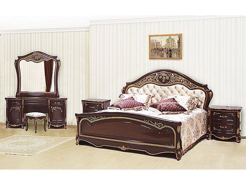 спальный гарнитур даниэлла темный в Нижневартовске