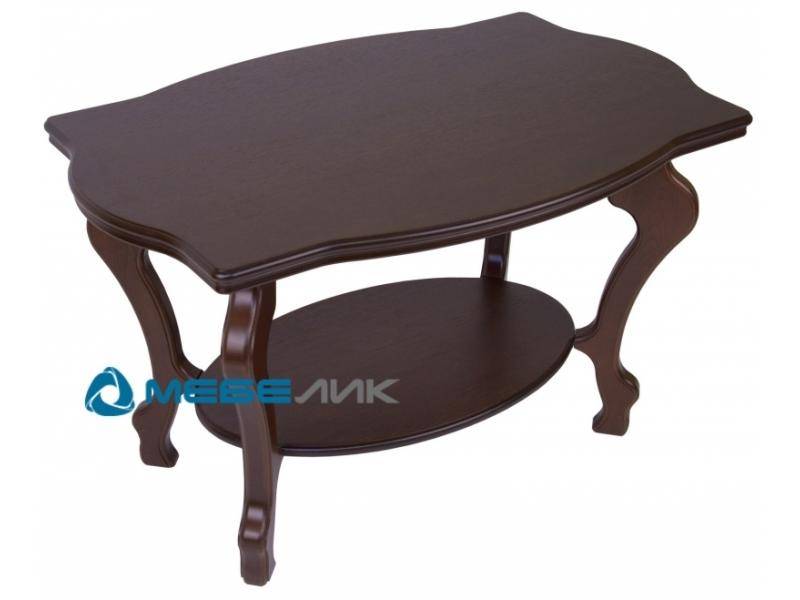 стол журнальный берже 1 темно-коричневый в Нижневартовске