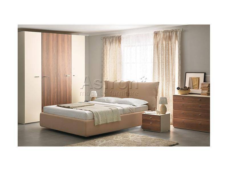 спальный гарнитур в бежевых тонах i014 infinity в Нижневартовске