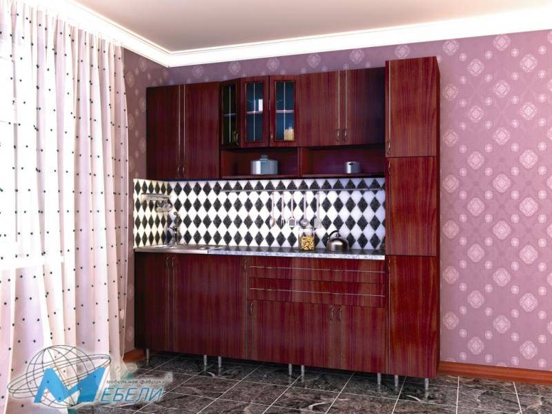 кухня прямая «виктория 3» в Нижневартовске