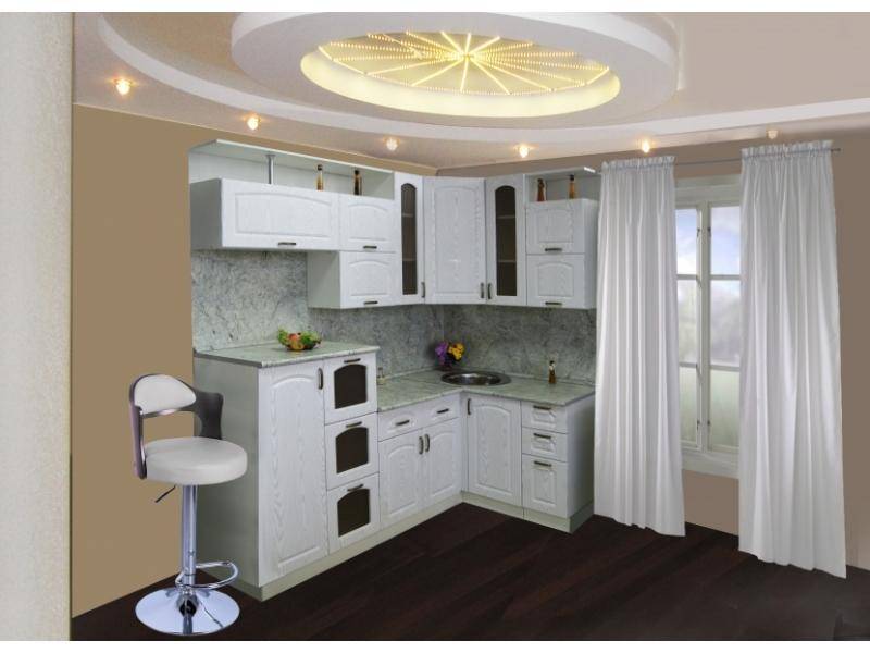 угловая кухня классика 17 в Нижневартовске
