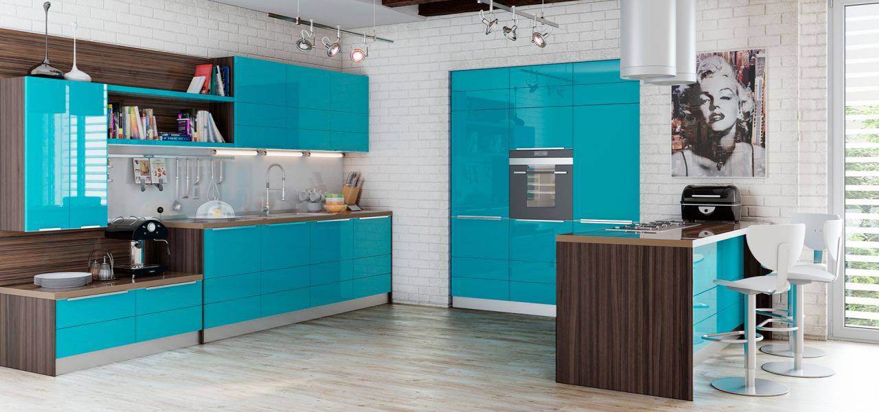 кухонный гарнитур угловой техно в Нижневартовске