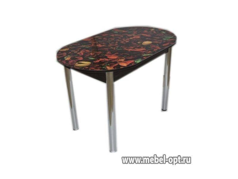 стол обеденный с фотопечатью овальный в Нижневартовске