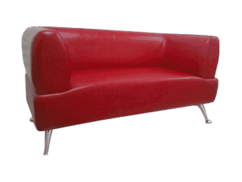 красный нераскладной диван в Нижневартовске