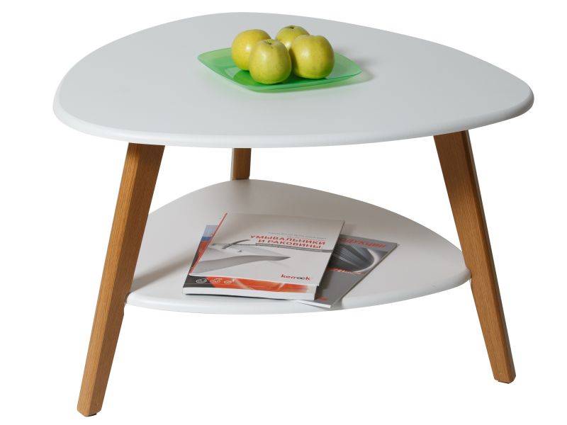 стол журнальный бруклин белый в Нижневартовске