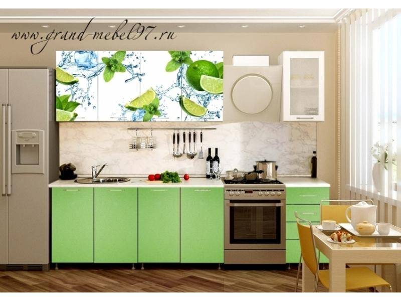 кухня с фотопечатью 049 в Нижневартовске