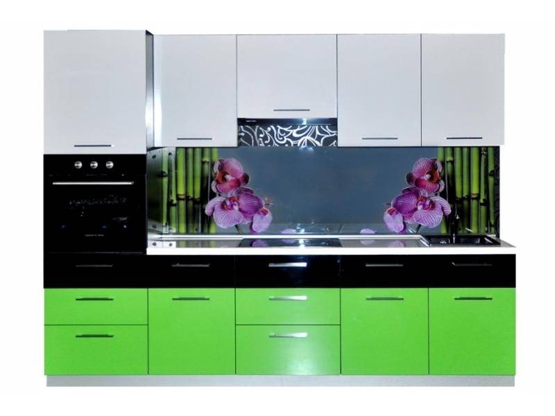 кухня прямая орхидея в Нижневартовске