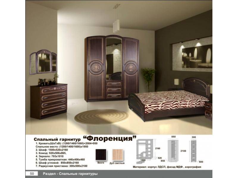 спальня флоренция в Нижневартовске