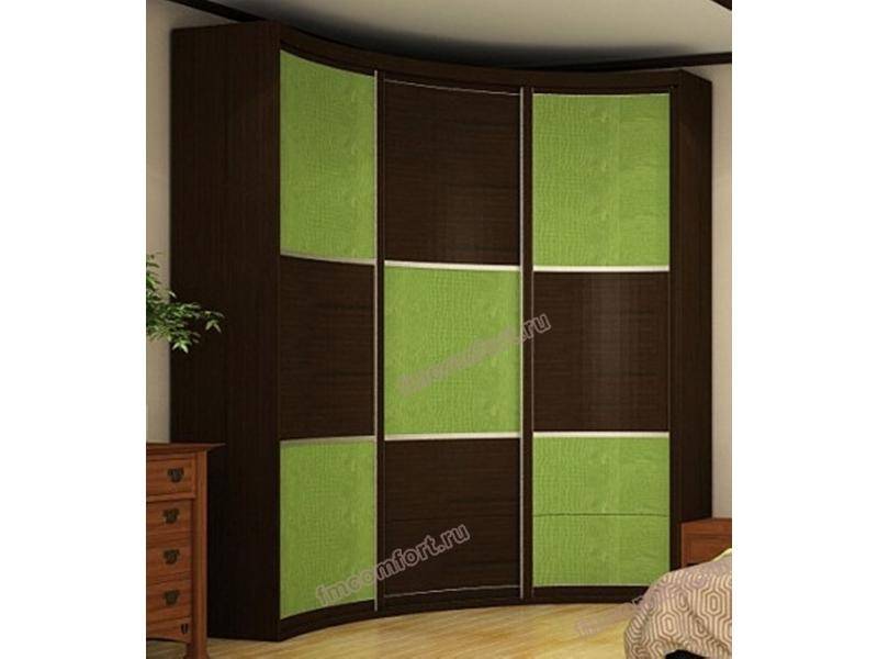 шкаф-купе радиусный 2-1 в Нижневартовске