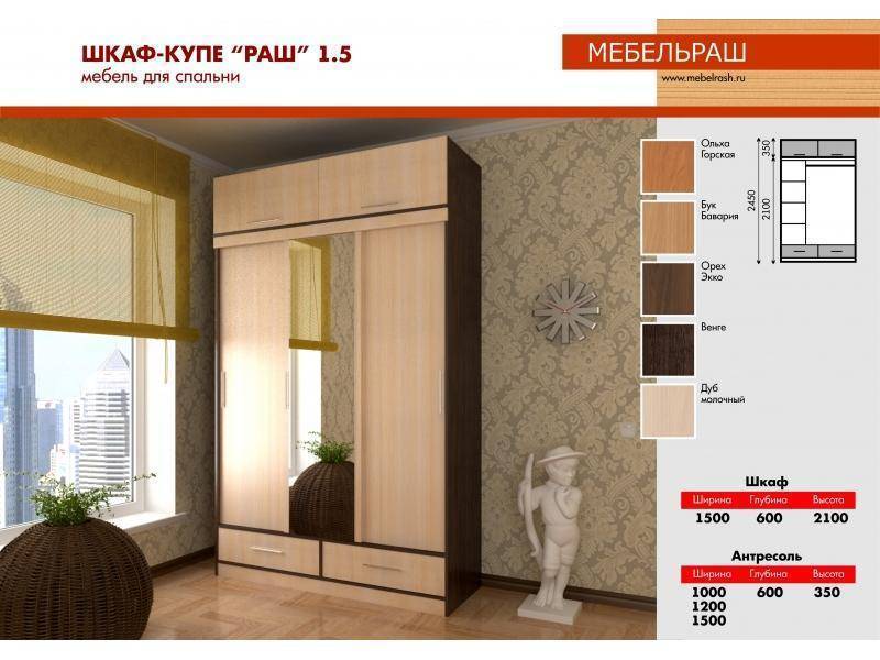 шкаф - купе раш в Нижневартовске
