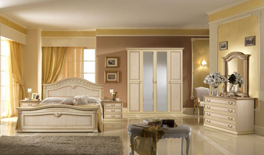 спальный гарнитур неола беж в Нижневартовске