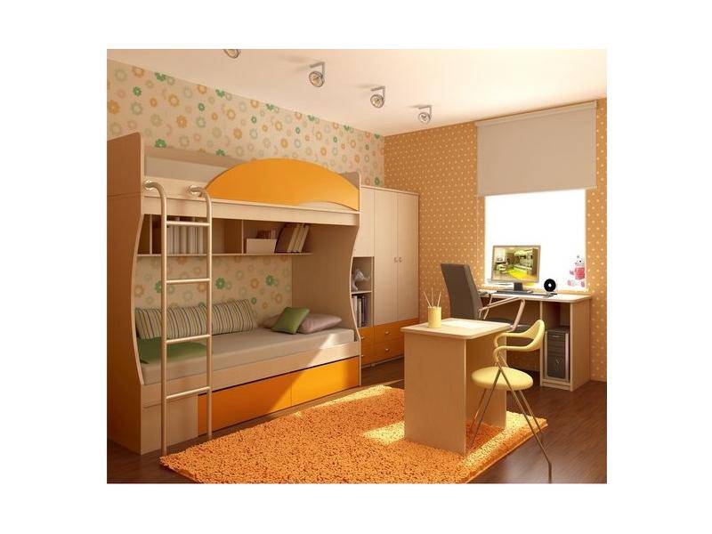 детская с двухъярусной кроватью бэбибум в Нижневартовске