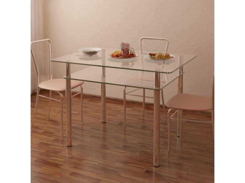 стол обеденный рио 4 стекло в Нижневартовске