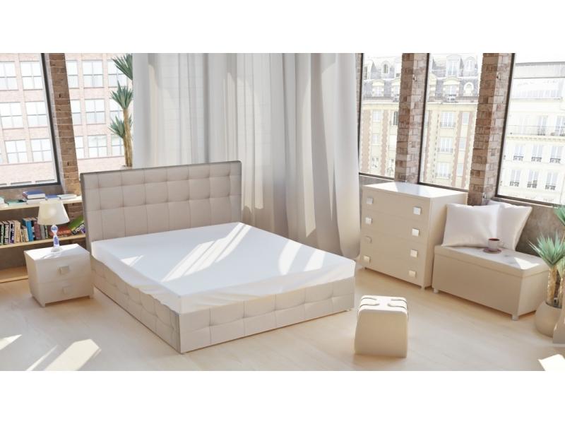 светлая кровать кристалл 7 в Нижневартовске