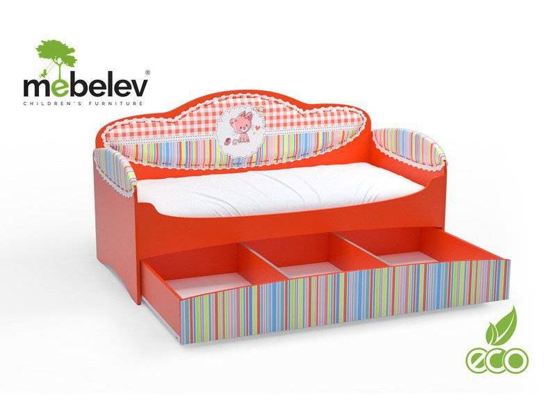 детская кровать серии mia с ящиками в Нижневартовске