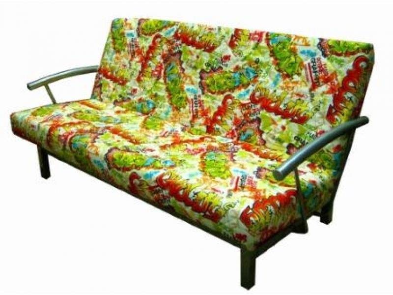 диван альфа с подлокотниками из металла в Нижневартовске