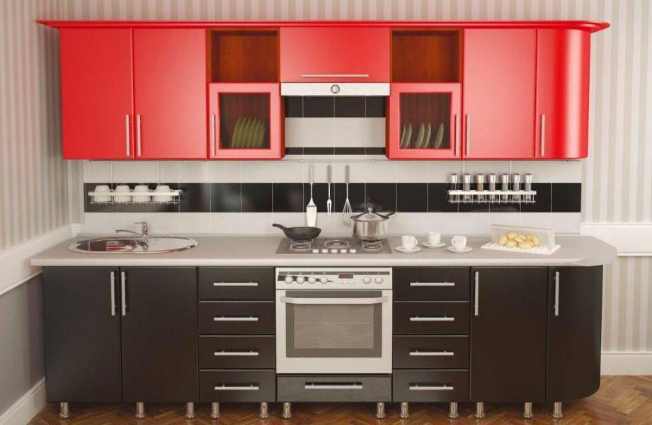 прямая кухня в Нижневартовске