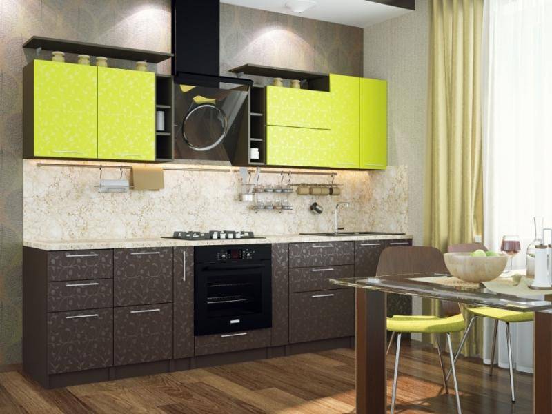 кухонный гарнитур прямой лайма в Нижневартовске