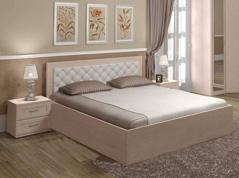 кровать николь мягкая в Нижневартовске