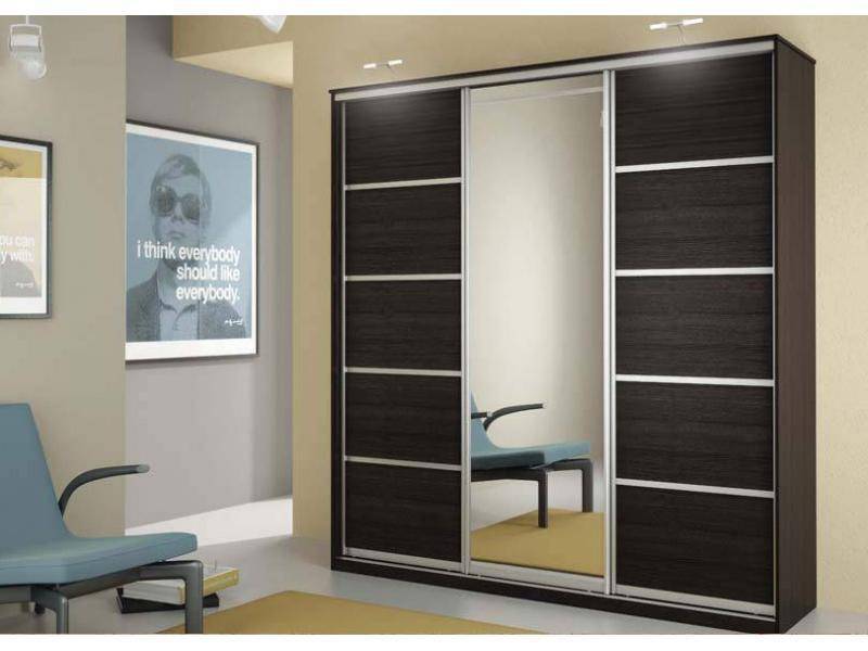 шкаф с зеркалом купе-3 в Нижневартовске